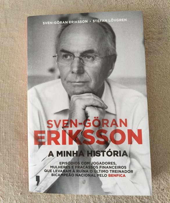 Livro Sven Goran Eriksson