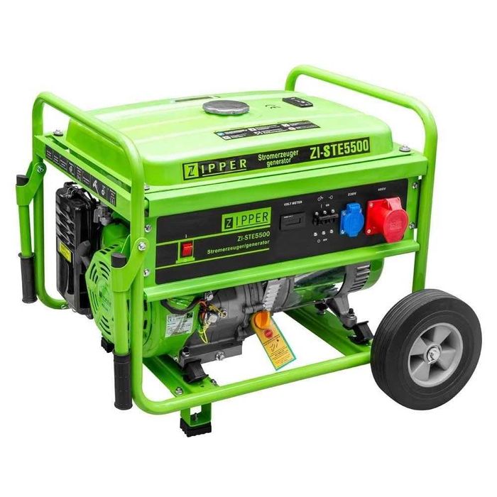 Бензиновий генератор, трьохфазний,   Zipper ZI-STE5500