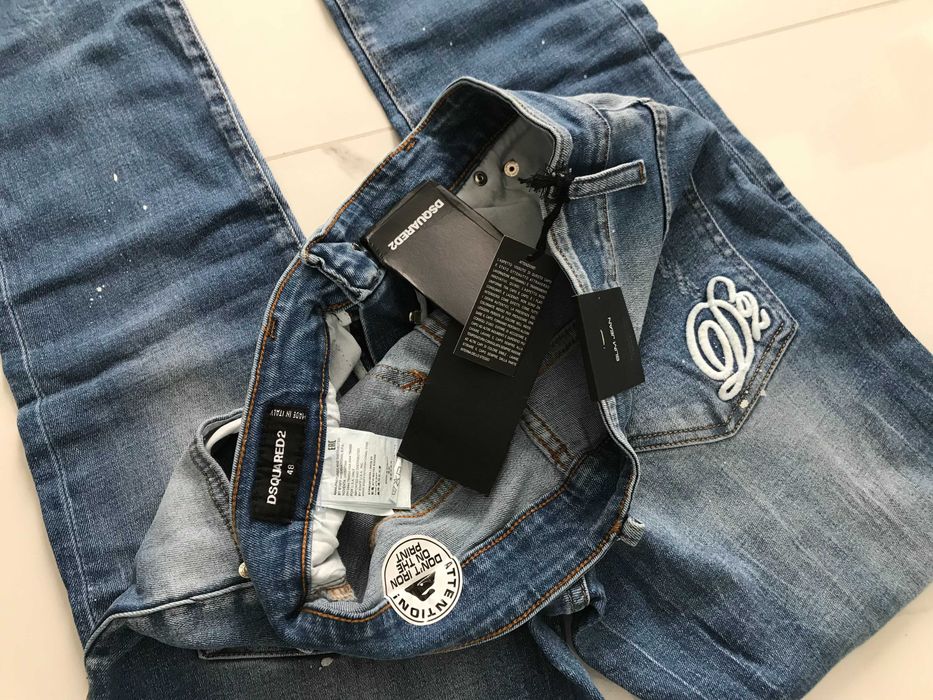 DSQUARED 2 Spodnie Jeansowe roz. 52