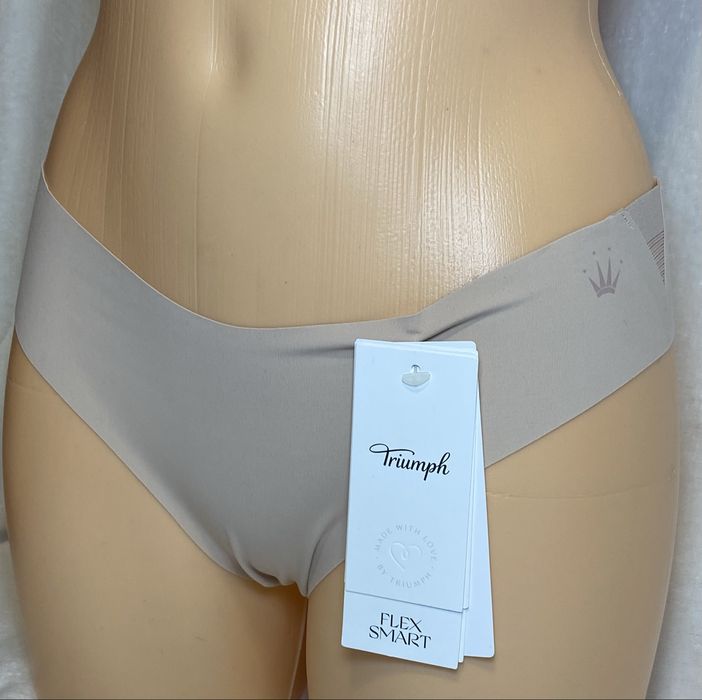 Triumph Nowe majtki 36/S Flex Smart Highleg Brazilian EX cielisty