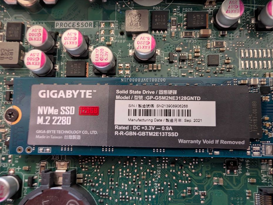 Vendo micropc HP Prodesk g2 Mini i5-6500T usado com ssd nvme 128gb novo e 8gb ram ddr4