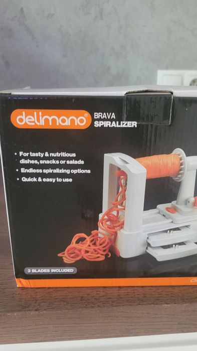 Krajalnica spiralna do warzyw Delimano Brava