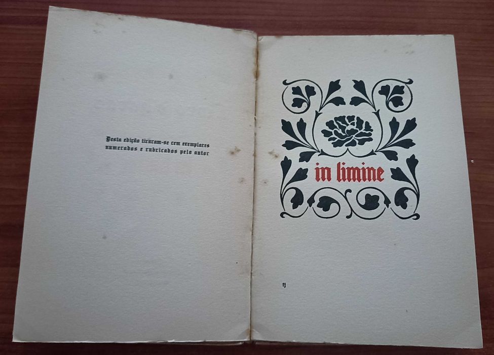 Livro d'horas, Felix Horta 1ª Edição (1938)
