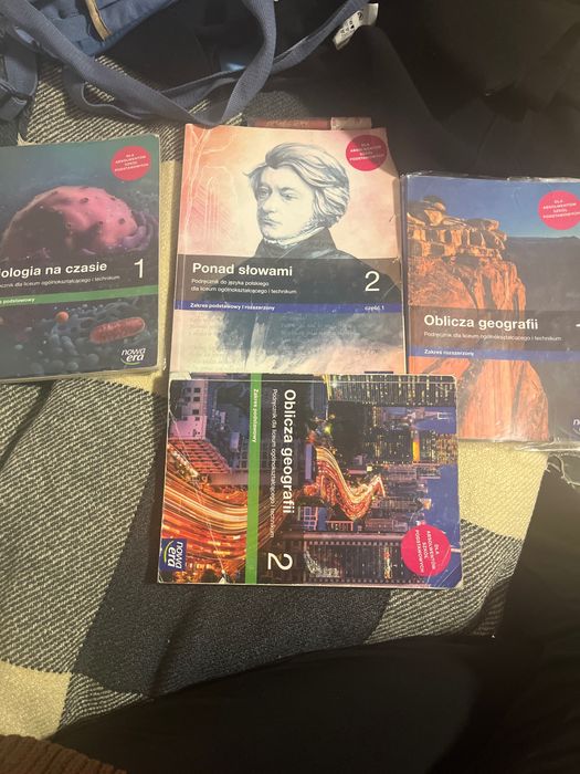Książki do klasy 1 i 2 technikum