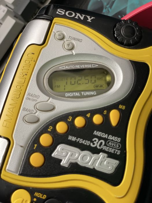 Sony walkman sports wm - fs420