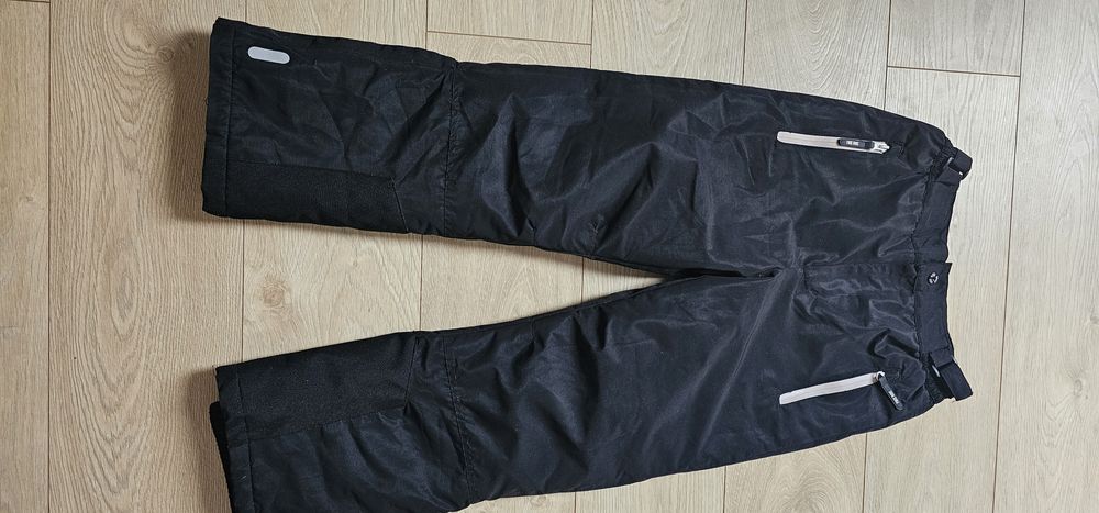 146 Spodnie zimowe narciarskie C&A cool club czarne