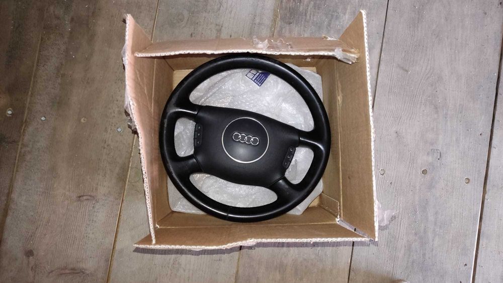 Volante audi a4 b6 com airbag e comandos