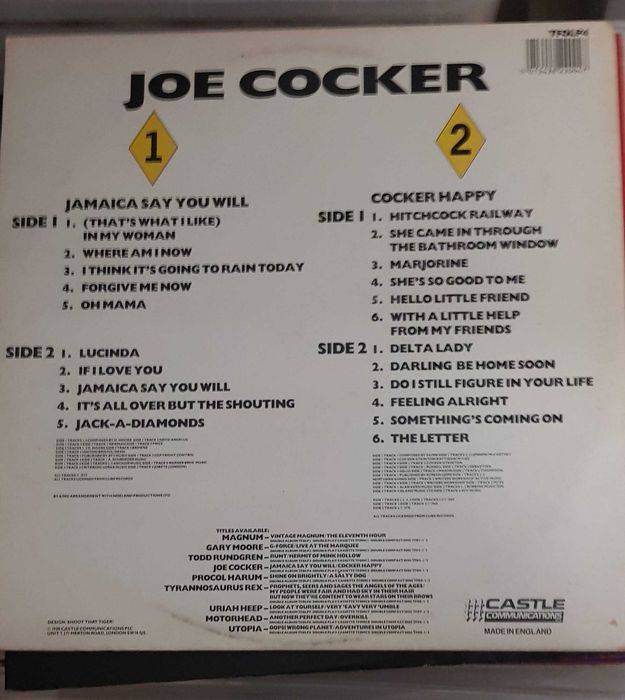 Disco vinil Joe Cocker