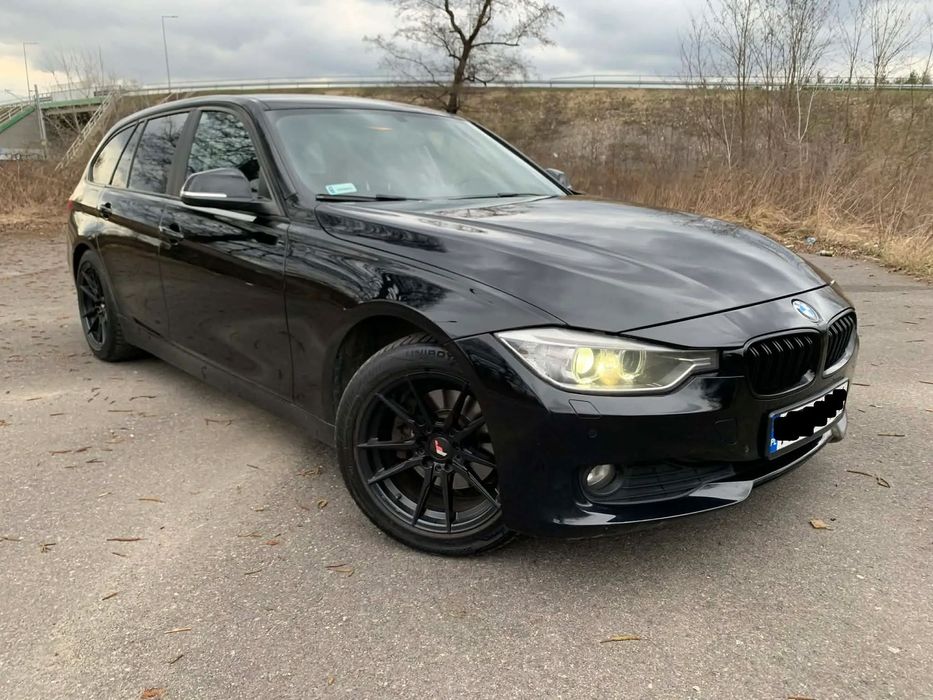BMW Seria 3 F31 - Czarna - Klima - 2012r - Automat - 2.0 Diesel 184km -