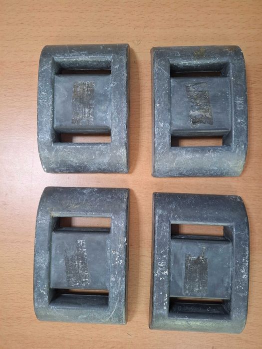 Peso p/mergulho 4 x 2 kg.