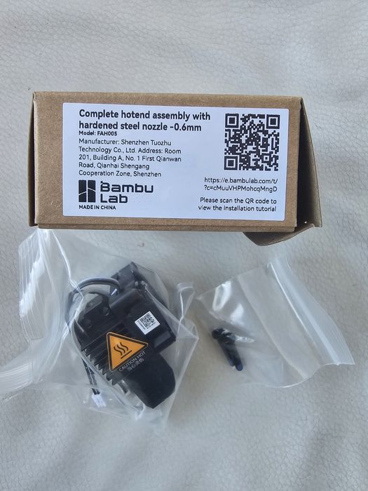 Хотенд в зборі для  Bambulab X1C