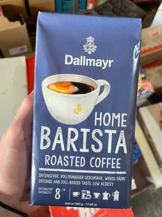 Кава мелена Даллмаєр Баріста 500г / кофе молотый Dallmayr Barista Home