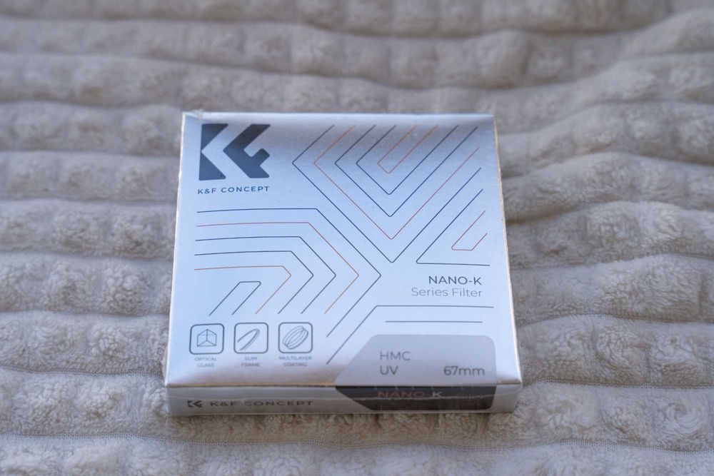 Filtro UV K&F Concept Nano-K 67mm NOVO