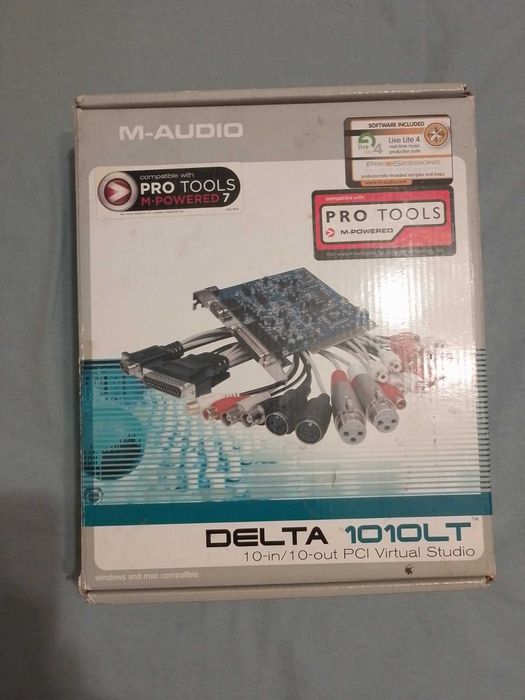 Аудио интерфейс (звуковая карта) M-AUDIO Delta 1010 LT