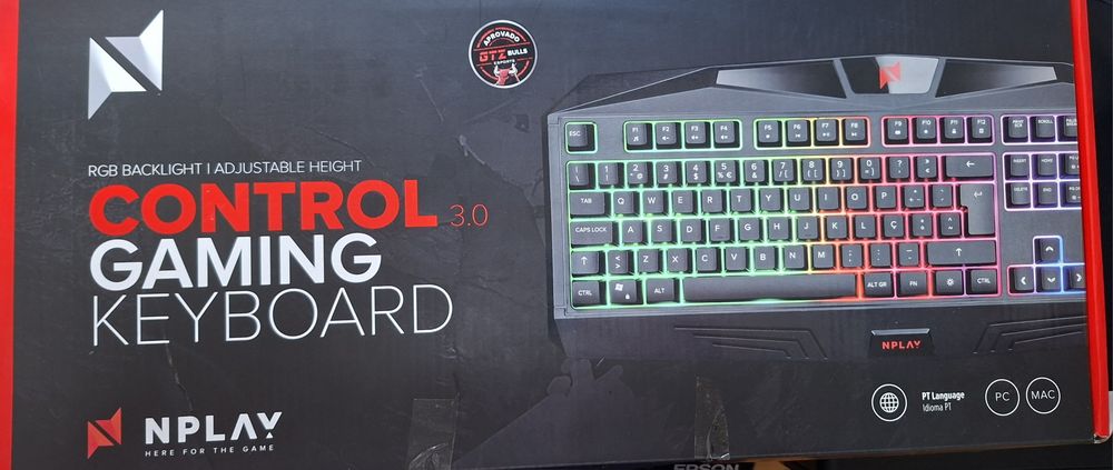 Teclado gaming NPLAY como novo