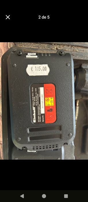 Einhell aparafusar e furar