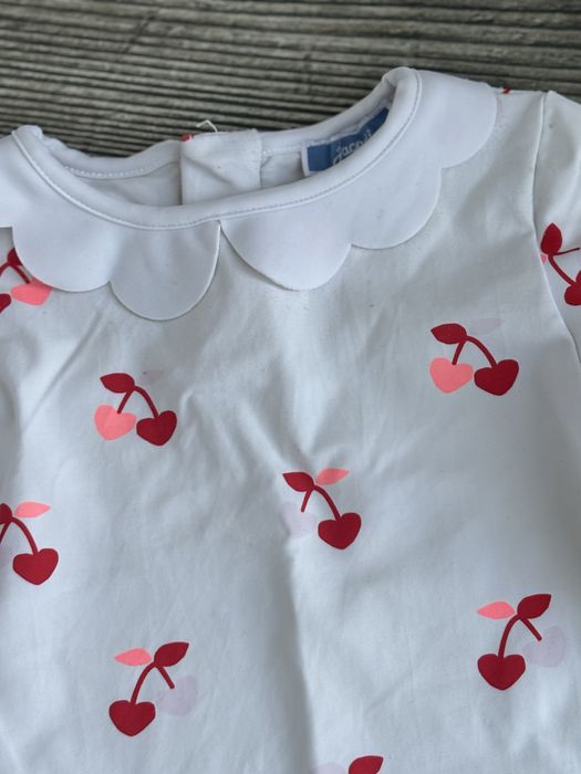 Jacadi купальник в вишеньки