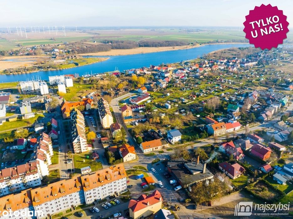 Wolin- działka zabudowana budynkiem gospodarczym