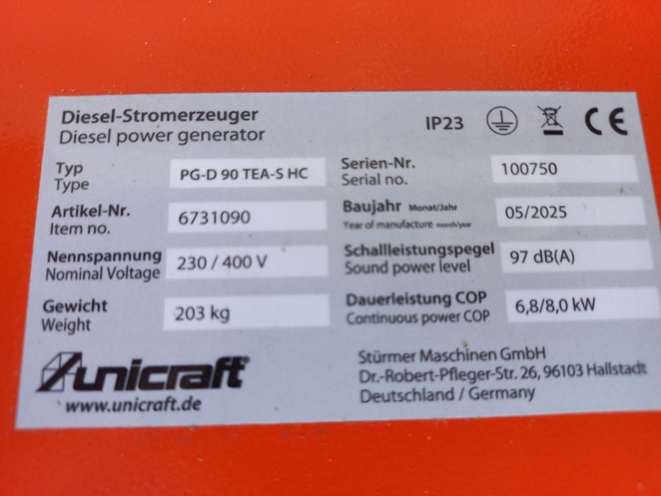 Agregat Unicraft