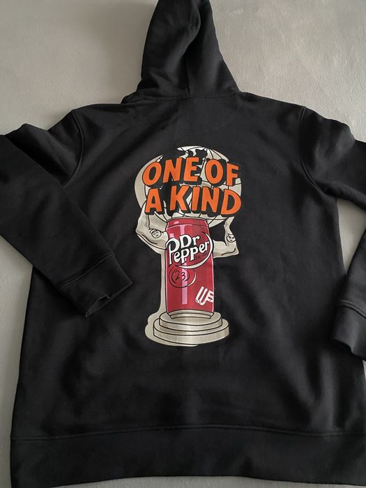 Bluza Dr. Pepper z kapturem roz. M czarna nowa