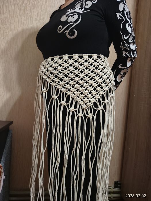 Пояс макраме / припинда