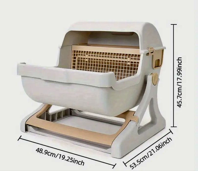 Caixa de areia para gato