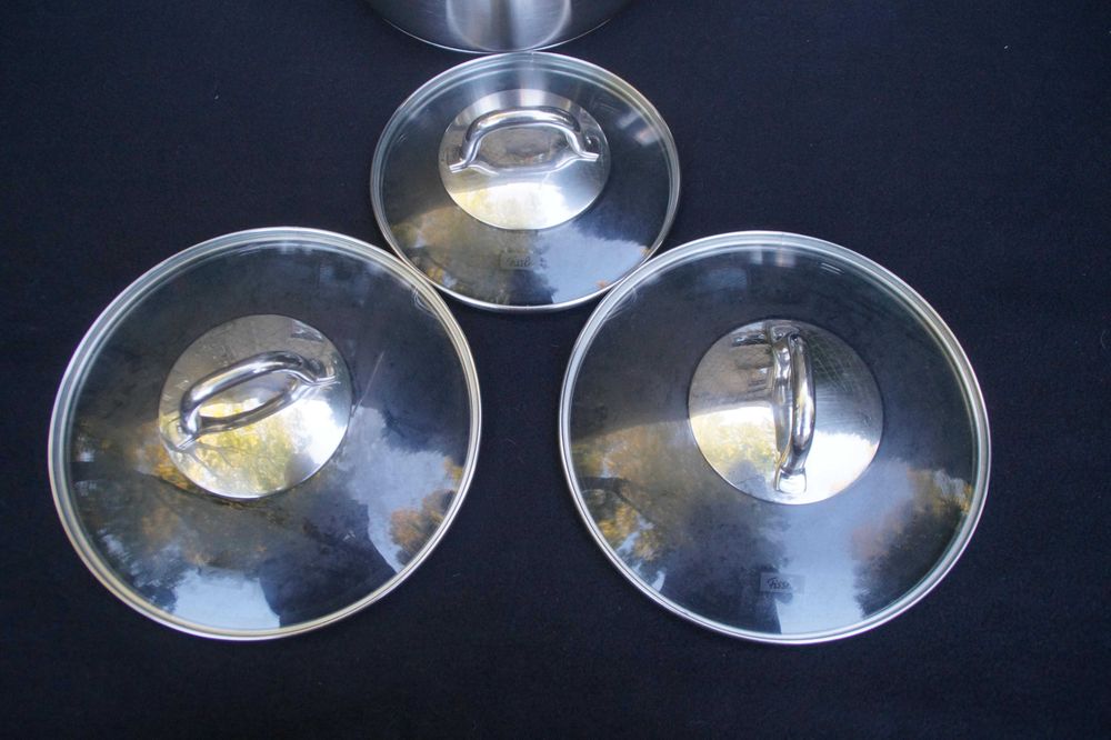 Garnki Fissler 3 sztuki