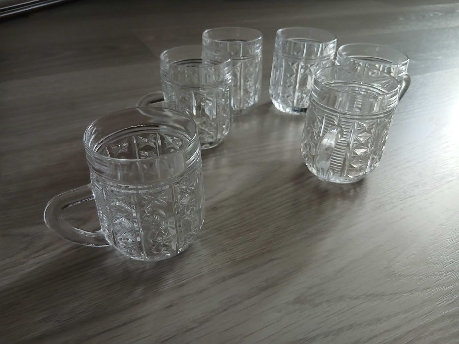 Кружка стакан хрустальный