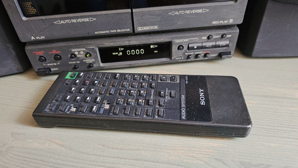 SONY FH-E757 wieża Hi-Fi + kolumny + pilot  | vintage RETRO