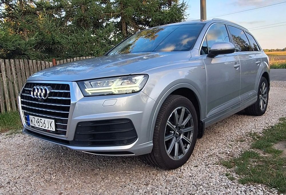 Audi Q7 Quattro 2,0 TFSI 252KM, Super stan, Serwisowany, Jak nowy, 56000 km,