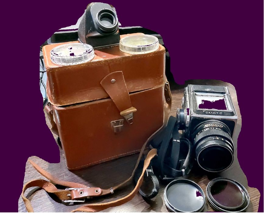 Фотоаппарат "Салют С" ретро