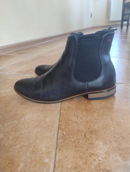 Buty 40 Wojas botki półbuty sztyblety kozaki skóra