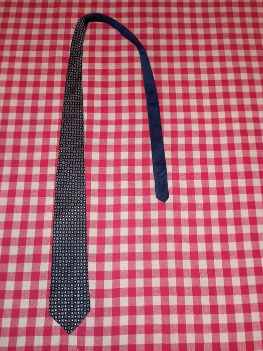 Krawat męski Tommy Hilfiger 100% jedwab