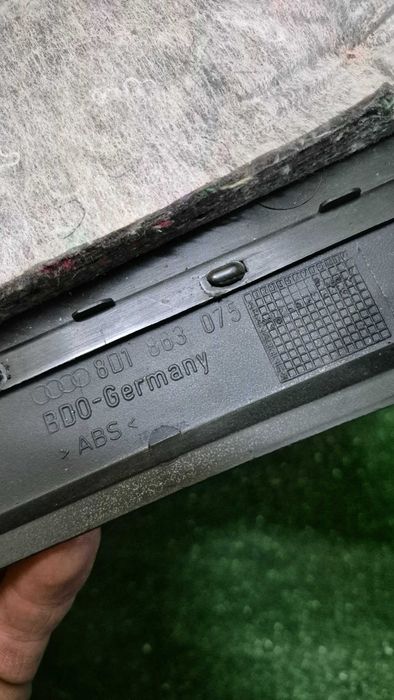 Porta Documentos Preto Original Audi A4 B5 8D Pré-Facelift 1995 a 1999