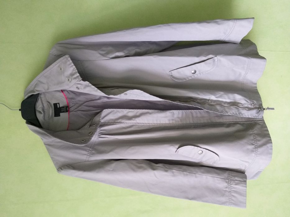 Płaszczyk H&M rozm. 40 jasno szary
