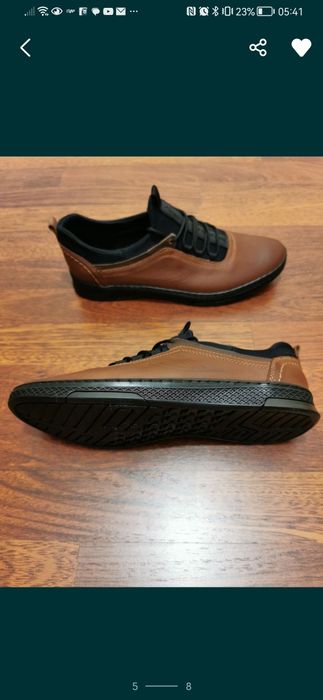 Trekingowe Skórzane Buty Męskie Lekkie Wygodne