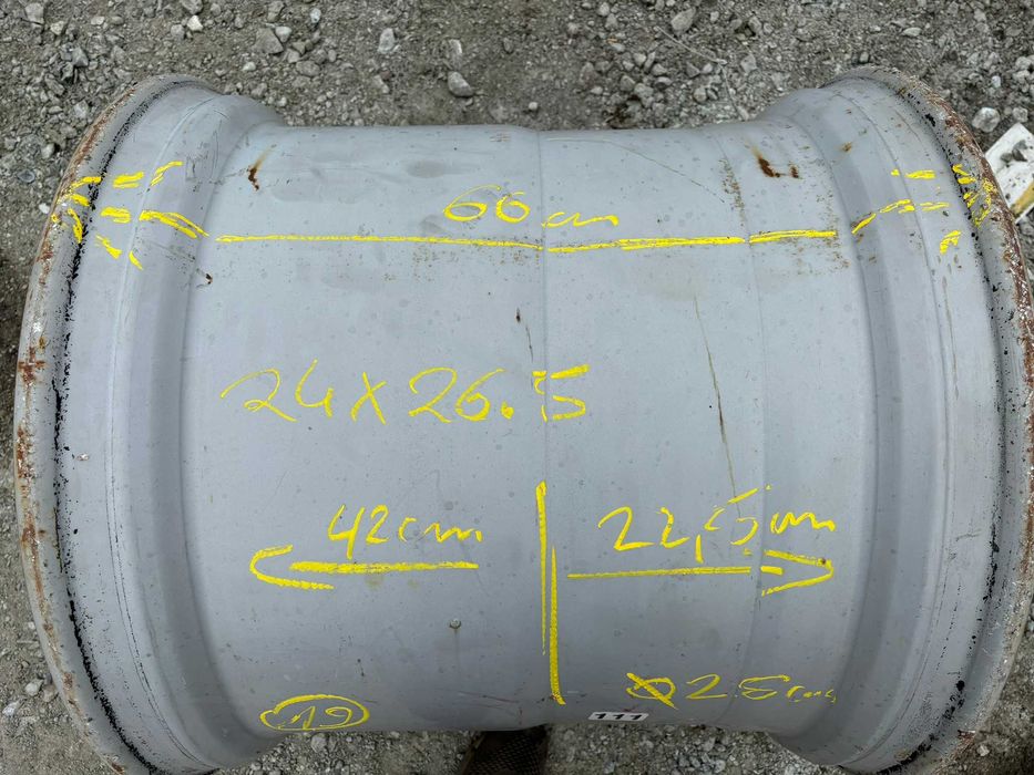 Felga Rolnicza Traktor Przemysłowa Przyczepa 26.5" 24x26.5 10 ŚRUB