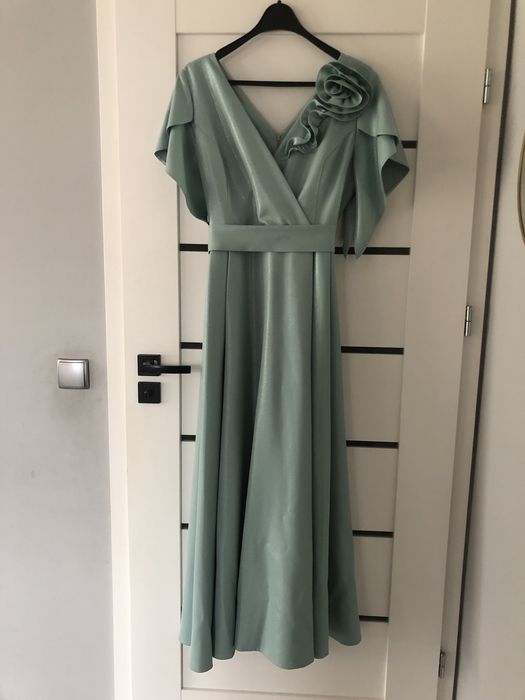 SUKIENKA mietowa maxi