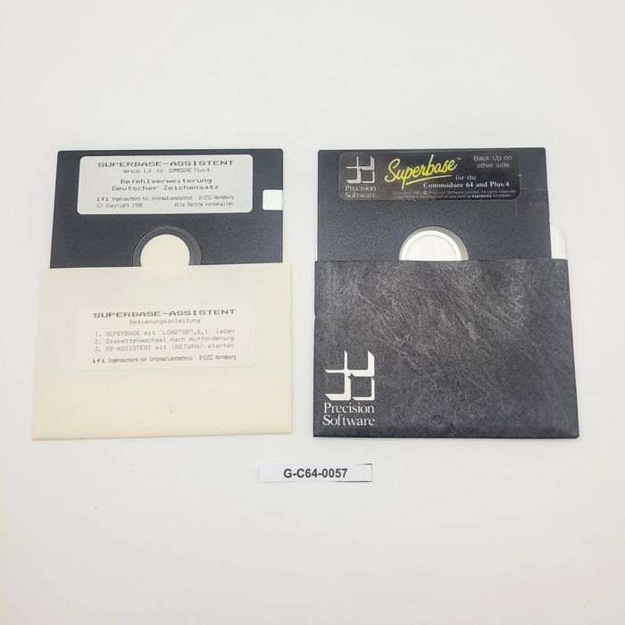 Superbase The Programmable Database Commodore 16/Plus 4