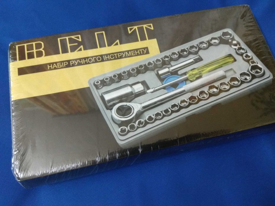 Автомобільний комплект інструменту "BELT" в кейсі - 39 предметів