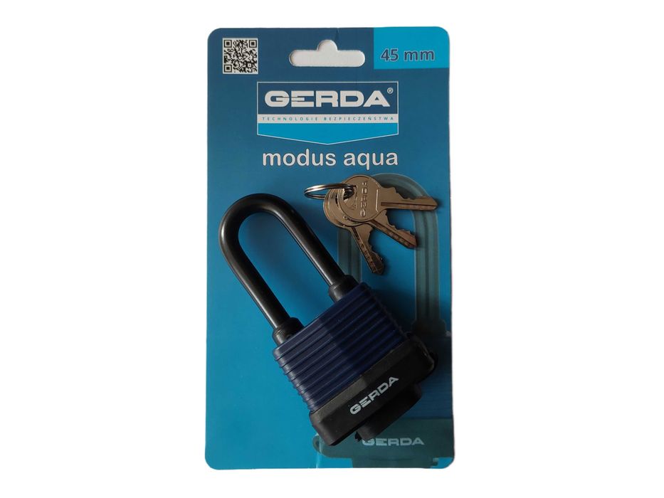 [Nowa] Gerda Aqua Modus | Kłódka Wodoodporna + 3 Klucze