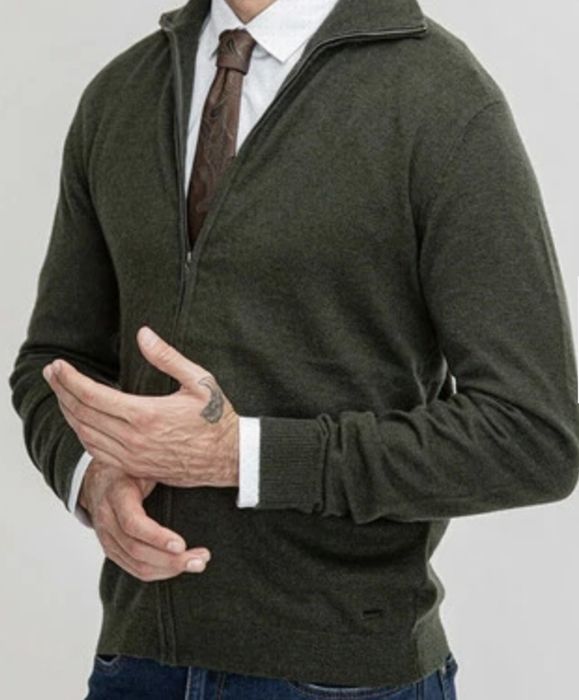 Exkluzywny  sweter Giacomo Conti XXL,wełna ,kaszmir