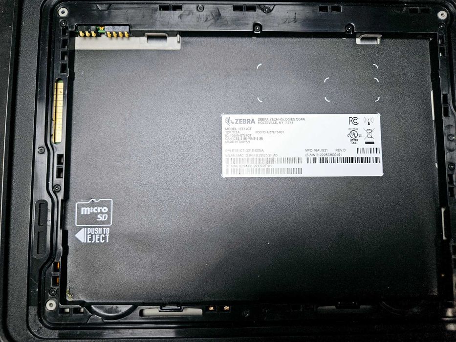 ZEBRA ET51 захищений корпоративний планшет 10.1" Android 14 4Gb/32Gb, зарядка + кріплення на руку