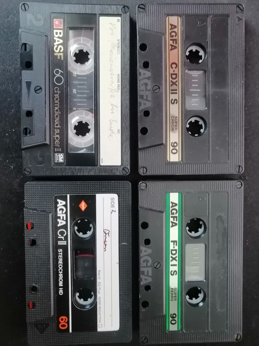 Лот Аудиокассет BASF, AGFA