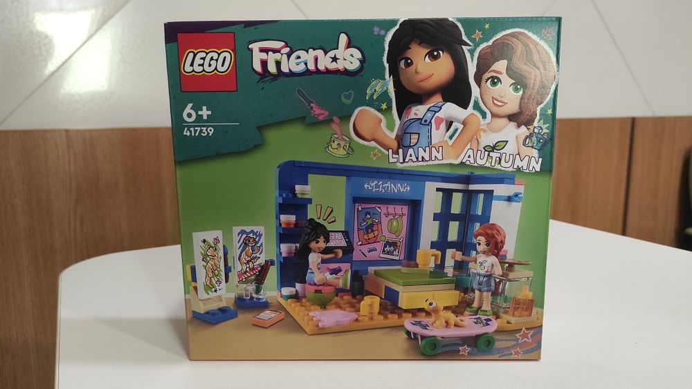 Конструктор LEGO Friends 41739 Кімната Ліанни (204 Деталі)