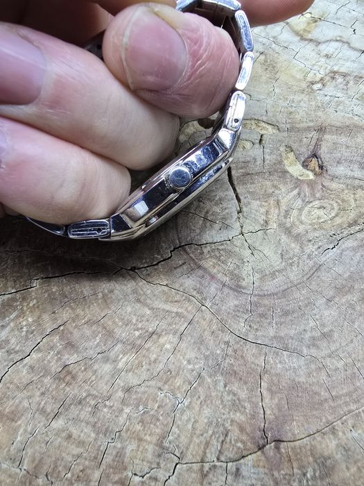 Stary zegarek casio stal nierdzewna