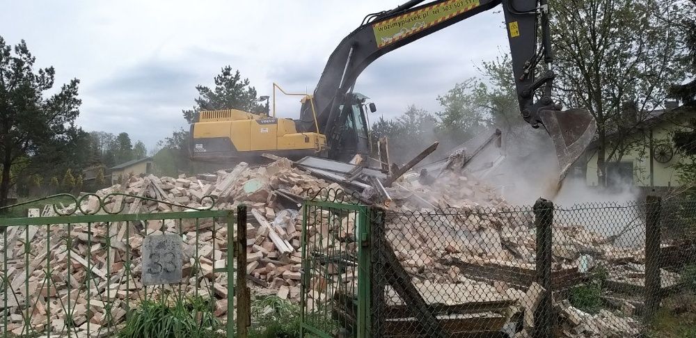 Rozbiórki budynków, wyburzenia