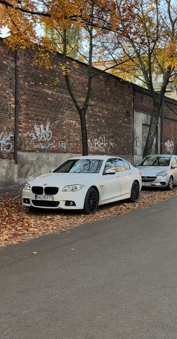 Bmw  525d biały zadbany z polskiego salonu