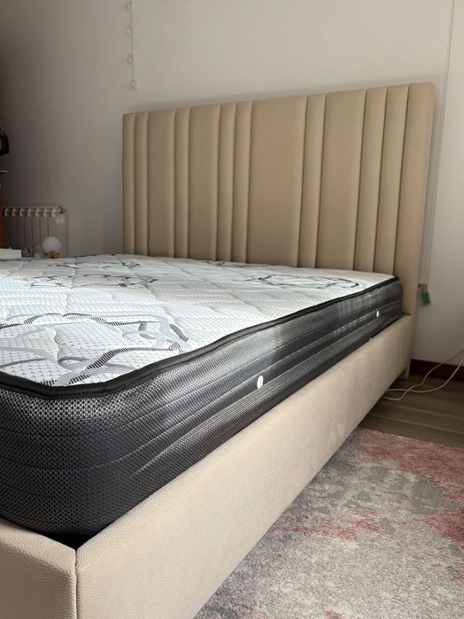 Cama de estofo 200x160cm