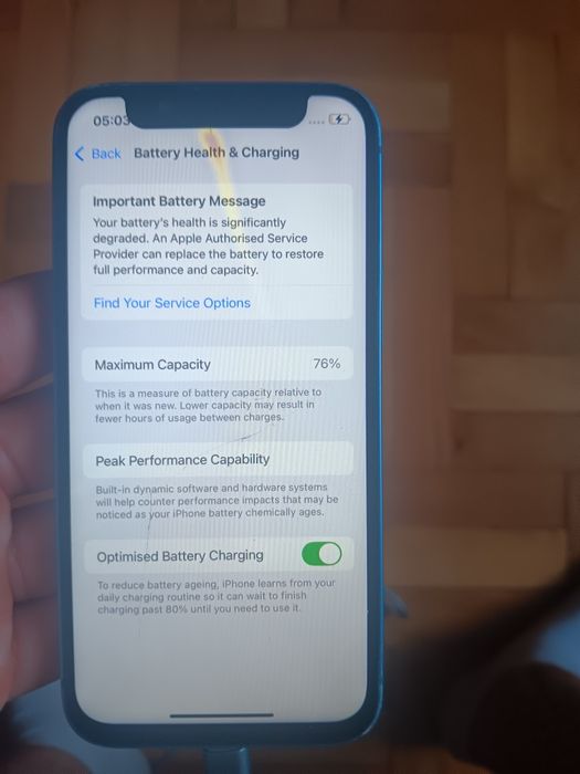 Iphone 13 mini 128 GB 76% Baterii